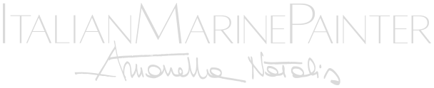 Italian Marine Painter Antonella Natalis logo